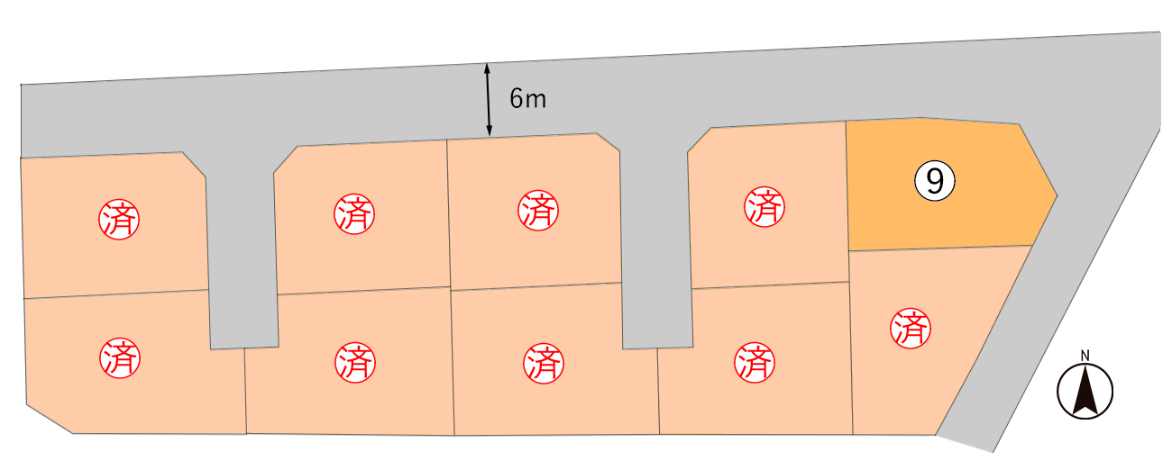 富士市松岡分譲地10区画